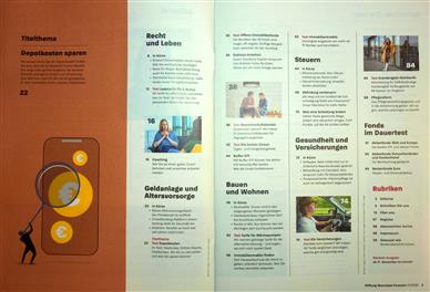 Stiftung Warentest Finanzen Inhaltsverzeichnis