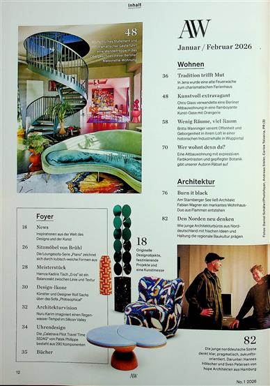 Architektur & Wohnen Inhaltsverzeichnis