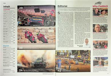 Motorsport Aktuell Inhaltsverzeichnis