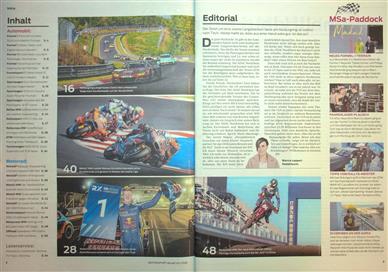 Motorsport Aktuell Inhaltsverzeichnis