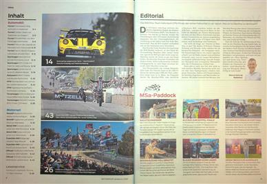 Motorsport Aktuell Inhaltsverzeichnis