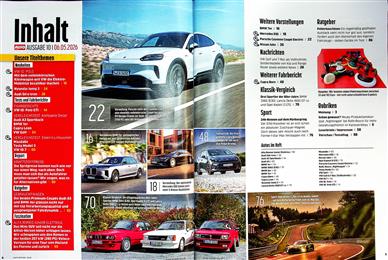 Auto Zeitung Inhaltsverzeichnis