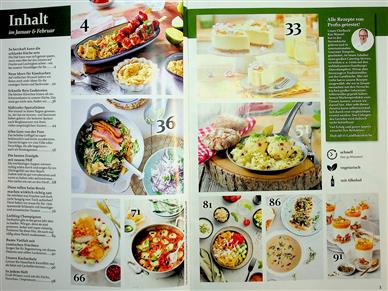 Hofcafé & Landhausküche Inhaltsverzeichnis