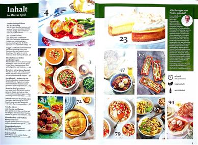 Hofcafé & Landhausküche Inhaltsverzeichnis