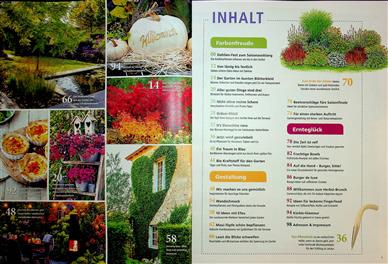 Mein schöner Garten Spezial Inhaltsverzeichnis