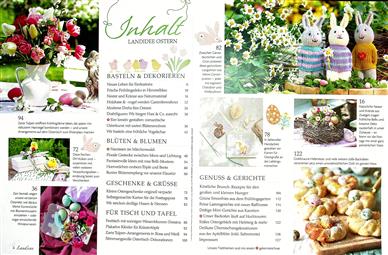 Landidee Ostern 2026 Inhaltsverzeichnis