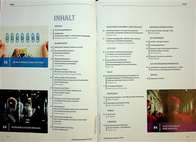 Die Mediation Inhaltsverzeichnis