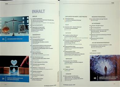 Die Mediation Inhaltsverzeichnis