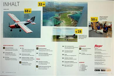 Flieger Magazin Inhaltsverzeichnis