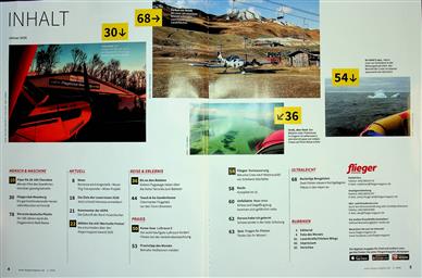 Flieger Magazin Inhaltsverzeichnis