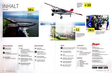 Flieger Magazin Inhaltsverzeichnis
