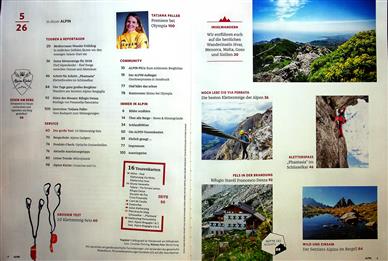 Alpin Inhaltsverzeichnis