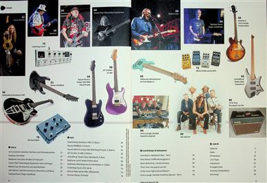 Gitarre & Bass Inhaltsverzeichnis
