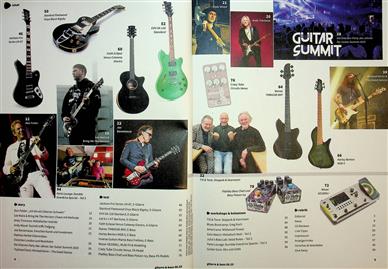 Gitarre & Bass Inhaltsverzeichnis