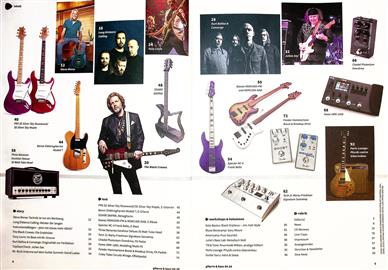 Gitarre & Bass Inhaltsverzeichnis
