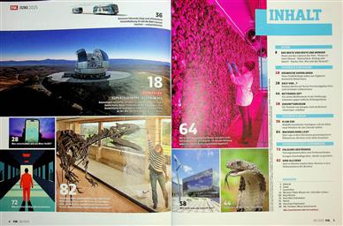 P.M. Magazin Inhaltsverzeichnis