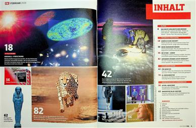 P.M. Magazin Inhaltsverzeichnis