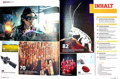 P.M. Magazin Inhaltsverzeichnis