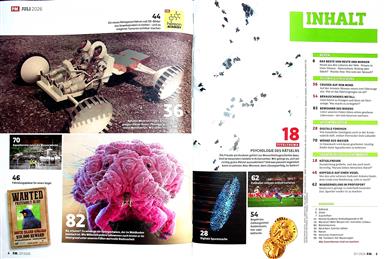 P.M. Magazin Inhaltsverzeichnis