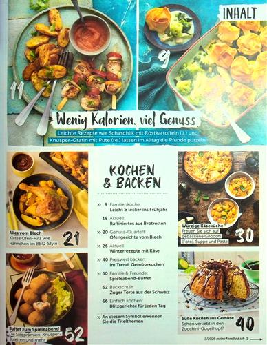 meine Familie & ich Inhaltsverzeichnis