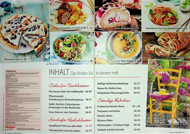 Rezepte mit Pfiff Inhaltsverzeichnis