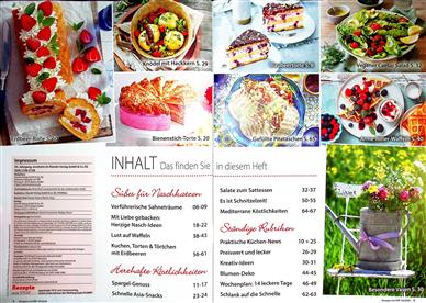 Rezepte mit Pfiff Inhaltsverzeichnis