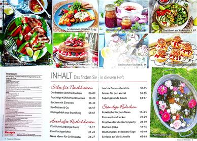 Rezepte mit Pfiff Inhaltsverzeichnis