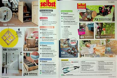 Selbst ist der Mann Inhaltsverzeichnis