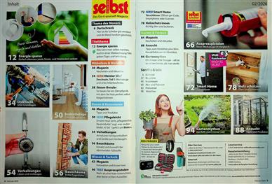 Selbst ist der Mann Inhaltsverzeichnis