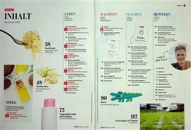 Öko-Test Inhaltsverzeichnis