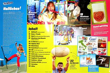 Stafette Inhaltsverzeichnis