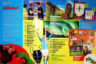 Stafette Inhaltsverzeichnis