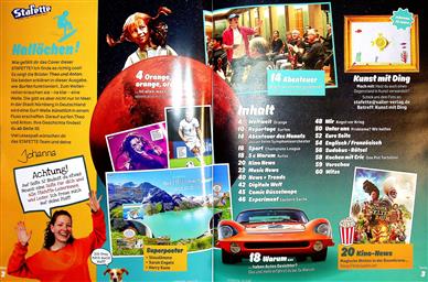 Stafette Inhaltsverzeichnis