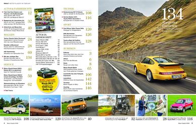 Motor Klassik Inhaltsverzeichnis
