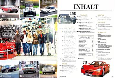 Motor Klassik Inhaltsverzeichnis