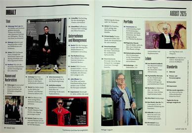 Manager Magazin Inhaltsverzeichnis