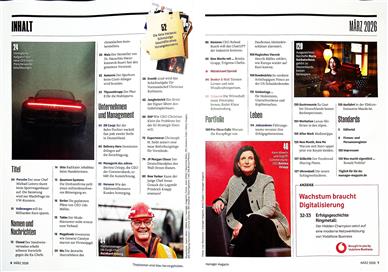 Manager Magazin Inhaltsverzeichnis