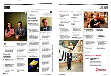 Manager Magazin Inhaltsverzeichnis