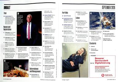 Manager Magazin Inhaltsverzeichnis
