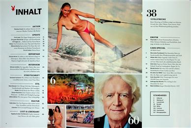 Playboy Inhaltsverzeichnis