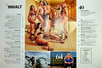 Playboy Inhaltsverzeichnis