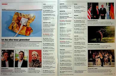 Der Spiegel Inhaltsverzeichnis