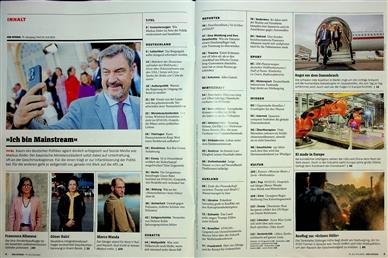 Der Spiegel Inhaltsverzeichnis