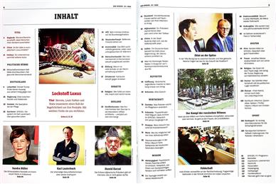 Der Spiegel Inhaltsverzeichnis