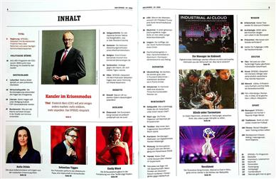 Der Spiegel Inhaltsverzeichnis