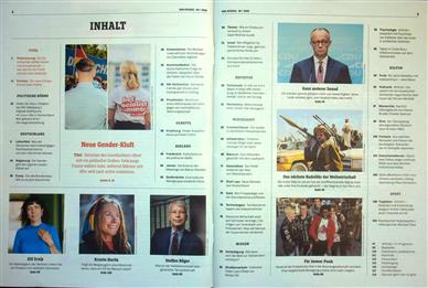 Der Spiegel Inhaltsverzeichnis