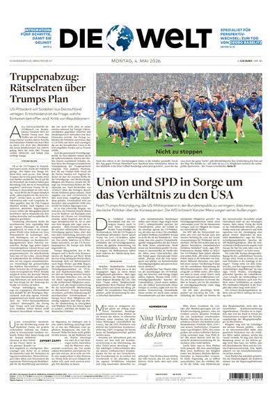 Die Welt (Mo-Fr) Inhaltsverzeichnis
