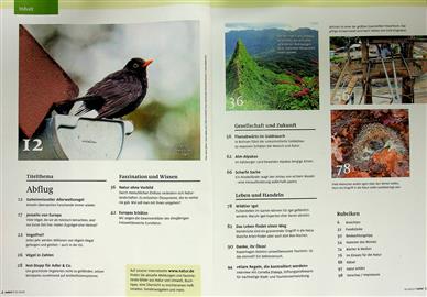 Natur Inhaltsverzeichnis