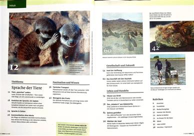 Natur Inhaltsverzeichnis