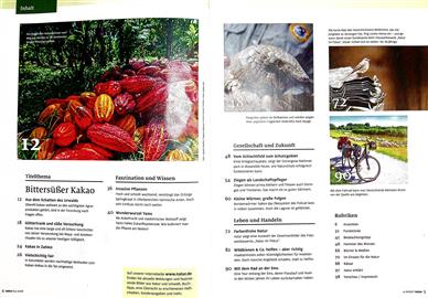 Natur Inhaltsverzeichnis